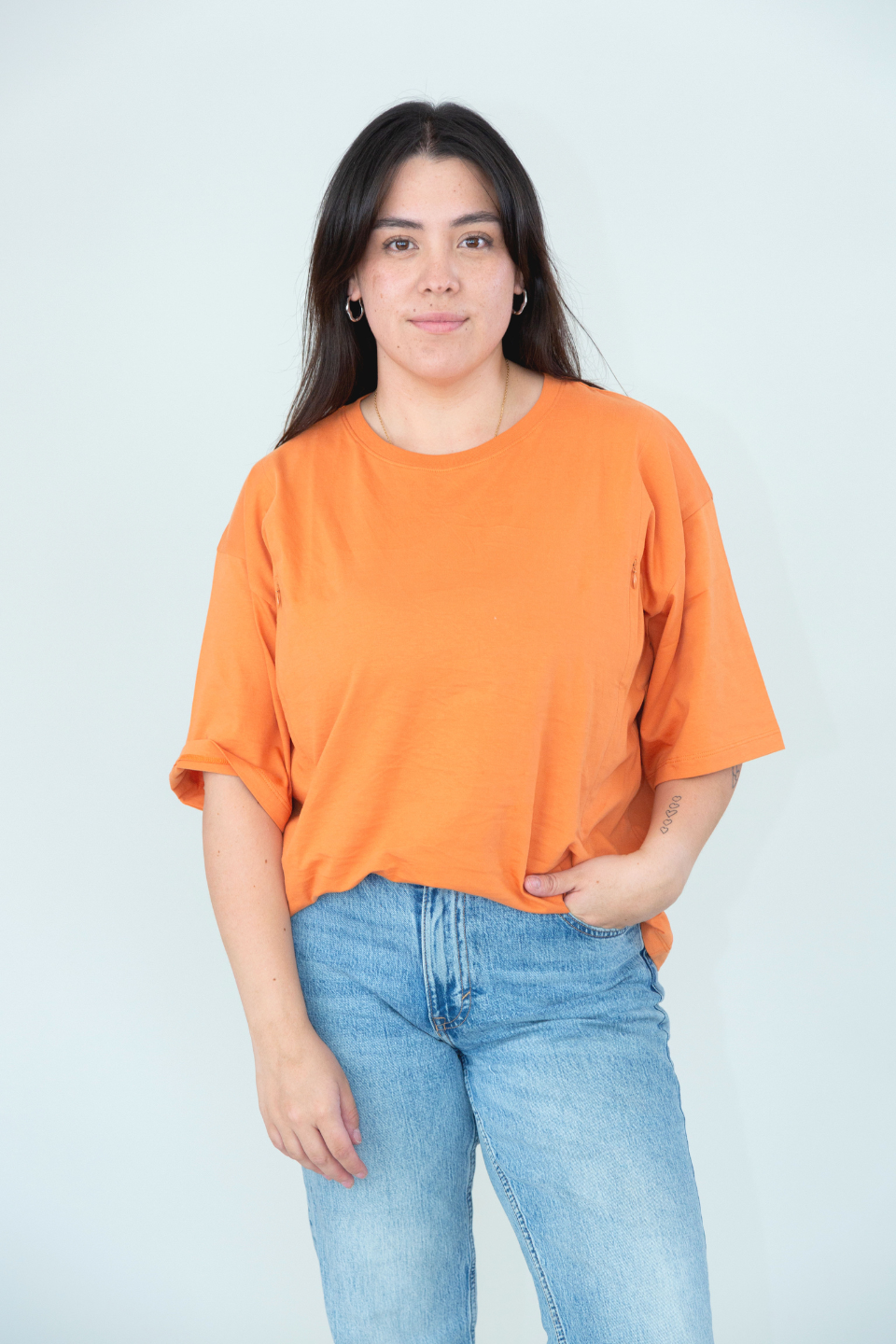 polera de lactancia charlotte oversize