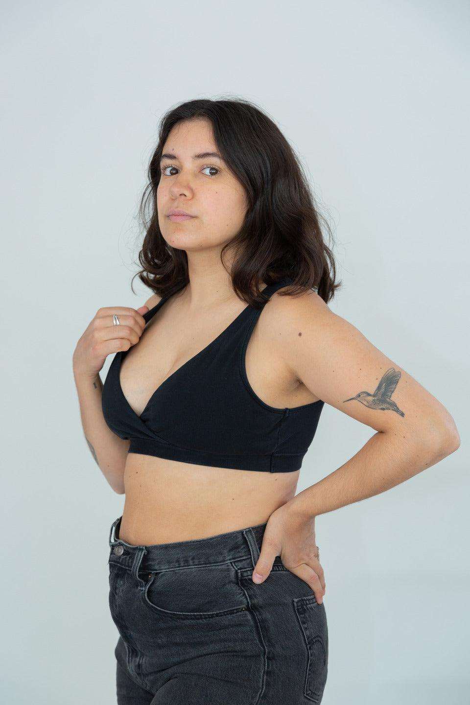sostén absorbente de lactancia peto