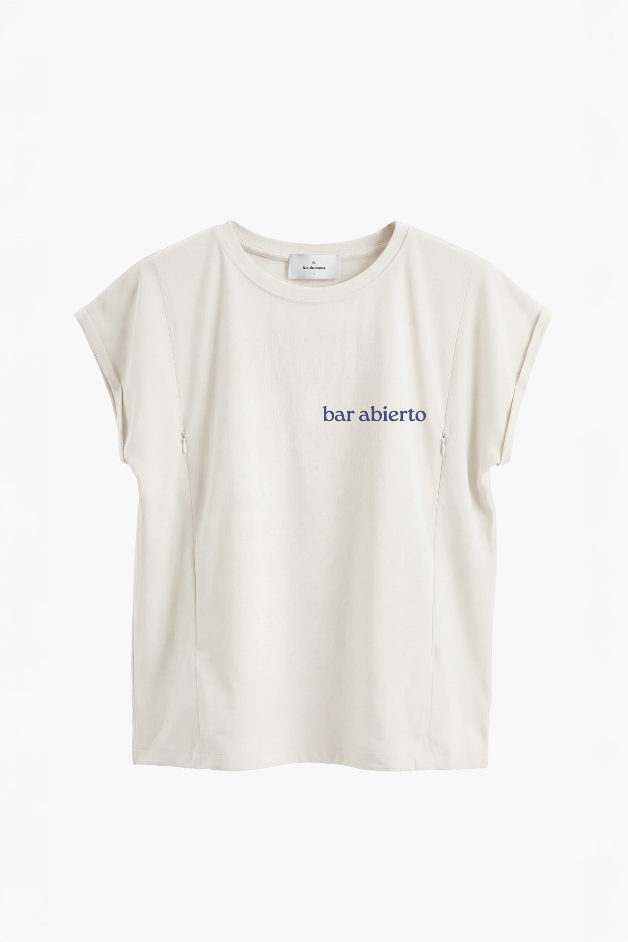 Polera de Lactancia Sahr - Estampado Bar Abierto