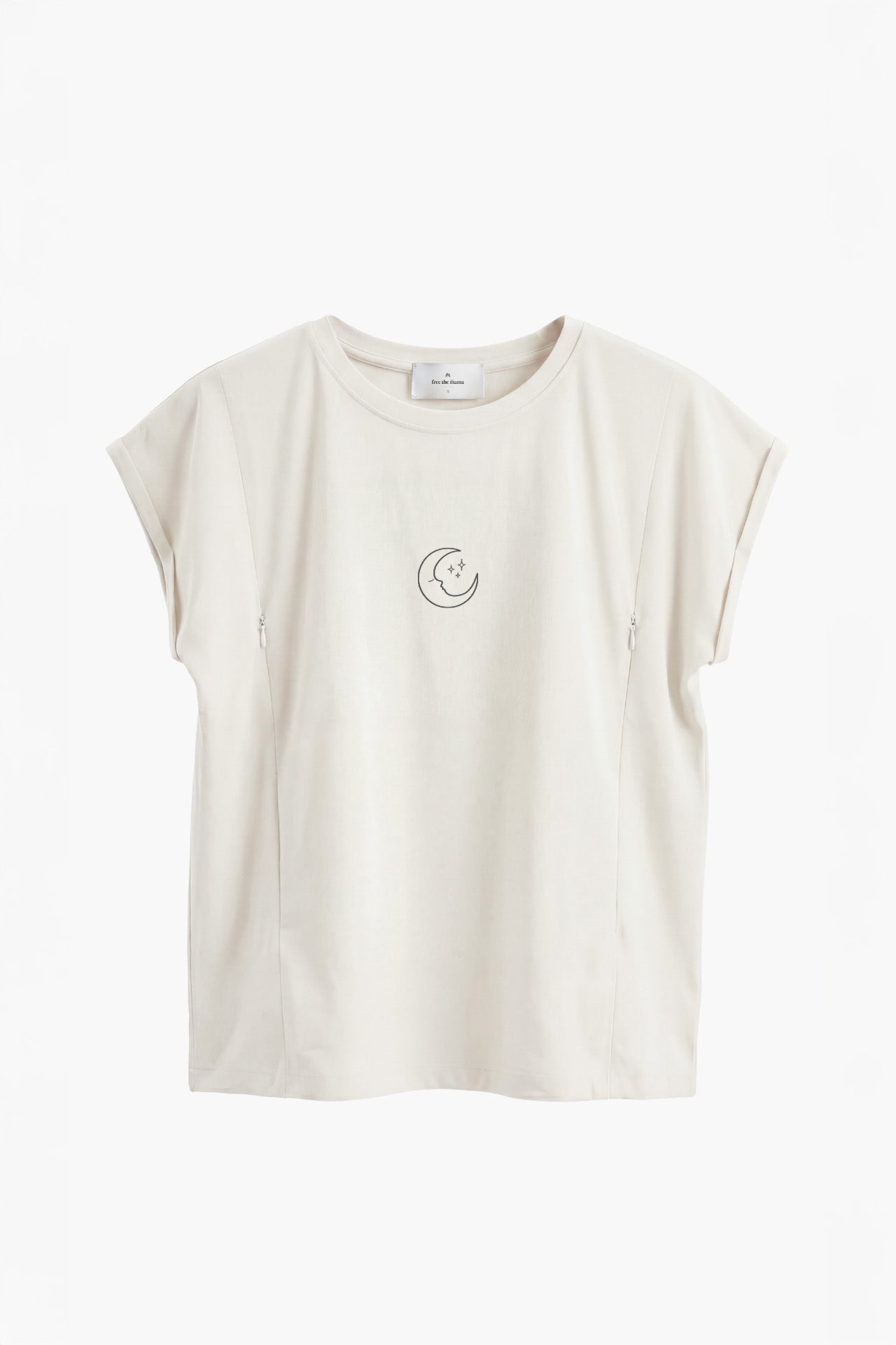Polera de Lactancia Sahr - Estampado Luna