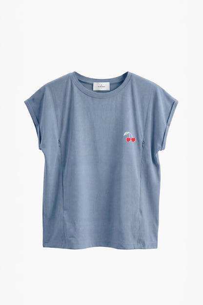 Polera de Lactancia Sahr - Estampado Cherry