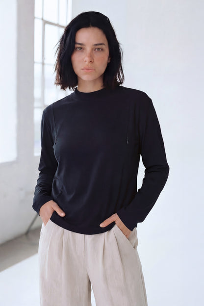 Polera de Lactancia Tere - Manga Larga
