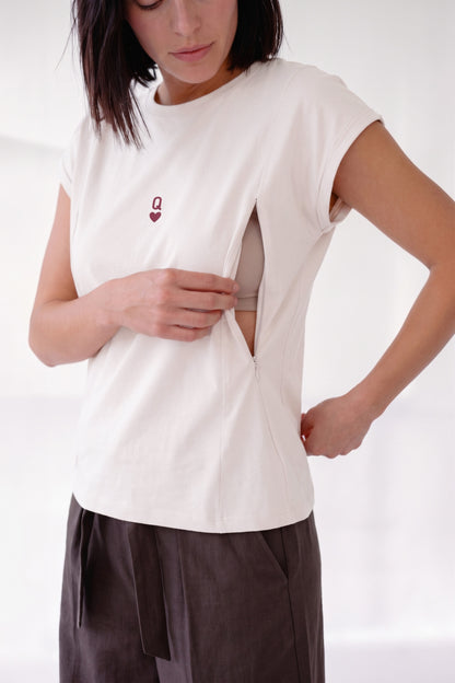 Polera de Lactancia Sahr - Q ♥