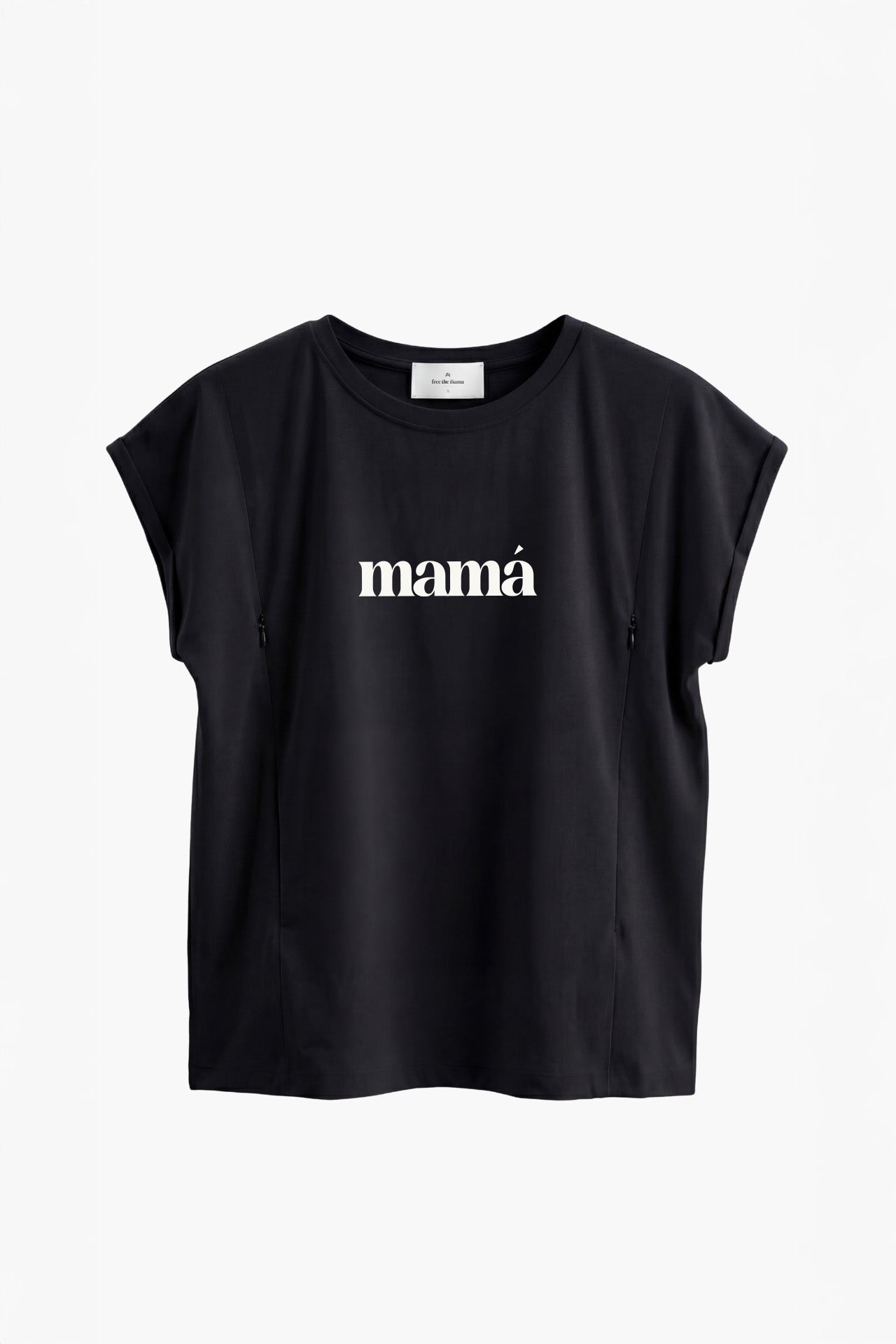 Polera de Lactancia Sahr - Estampado Mamá