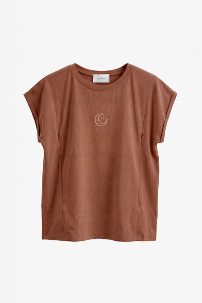 Polera de Lactancia Sahr - Estampado Luna