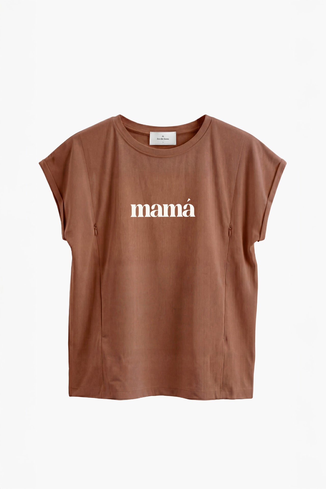 Polera de Lactancia Sahr - Estampado Mamá