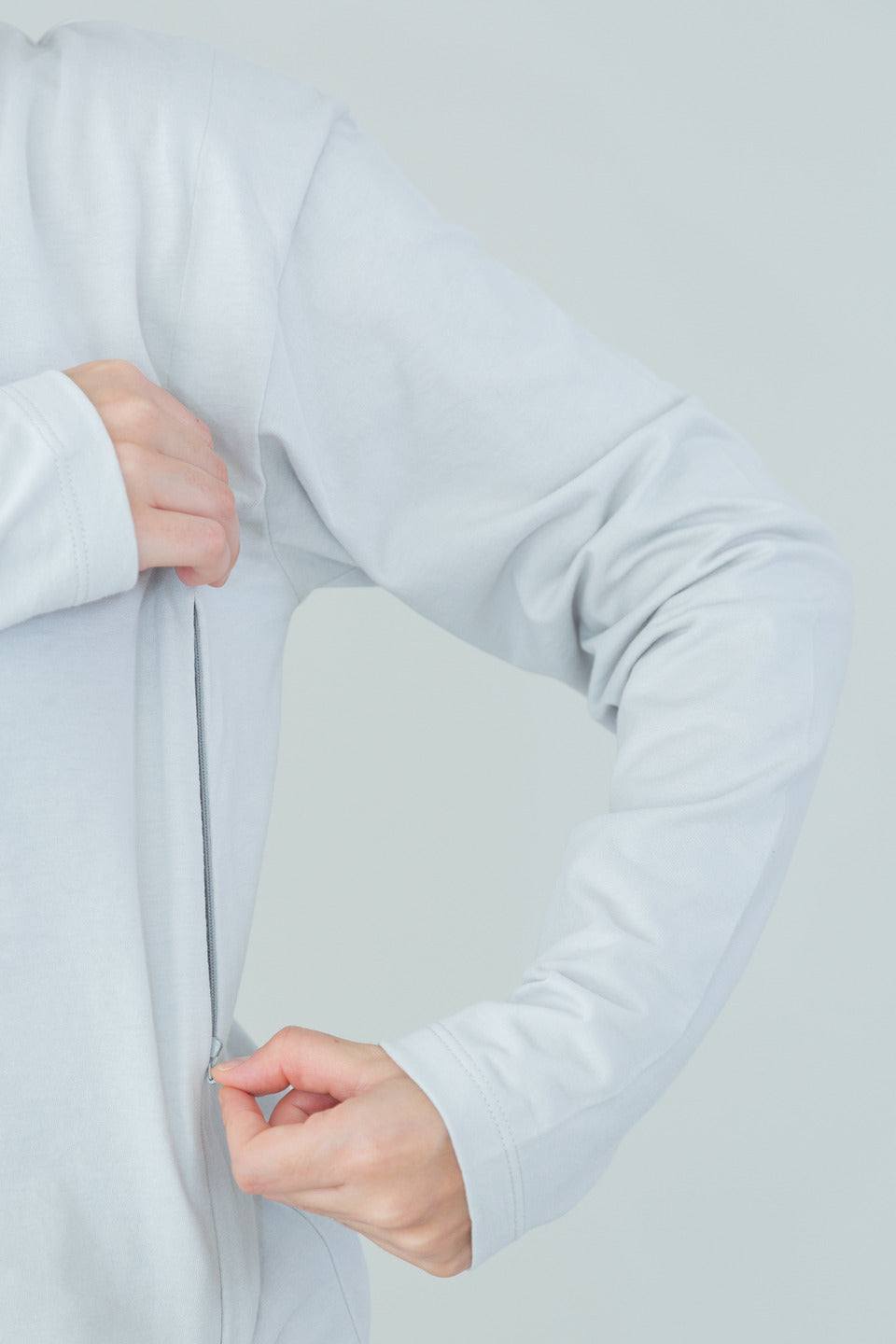 polera de lactancia tere con cierres laterales