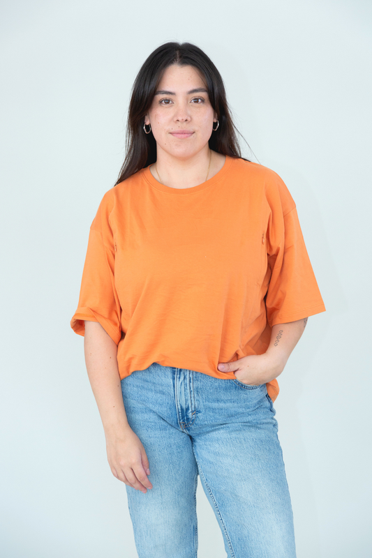 polera de lactancia charlotte oversize