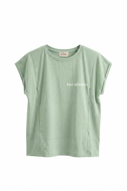 Polera de Lactancia Sahr - Estampado Bar Abierto