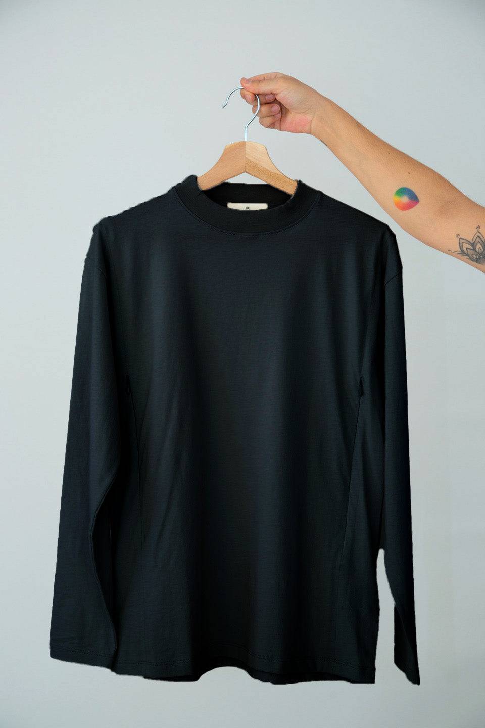 polera de lactancia manga larga